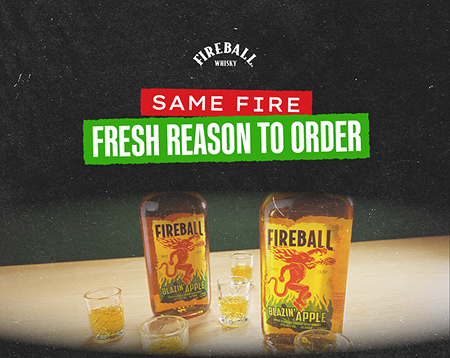 Fireball Blazin' Apple tile