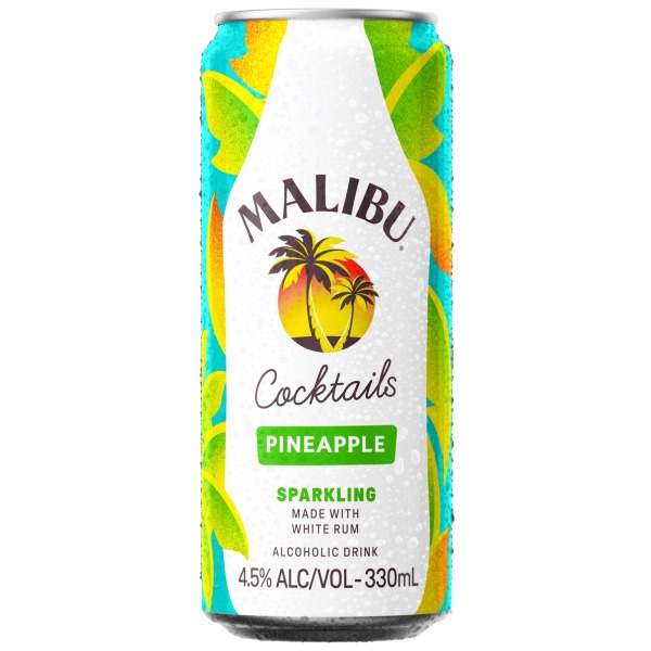 Malibu Pineapple 4.5% 330ml