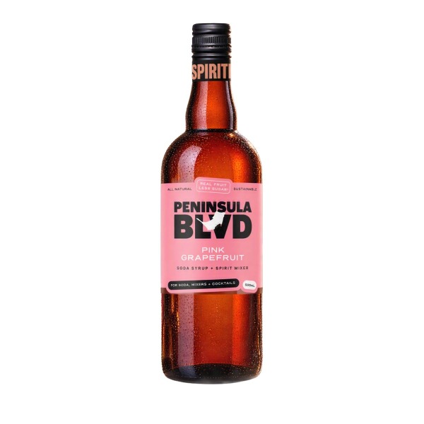 That Spirited Lot Peninsula Blvd. Pink Grapefruit Mixer Syrup 750ML