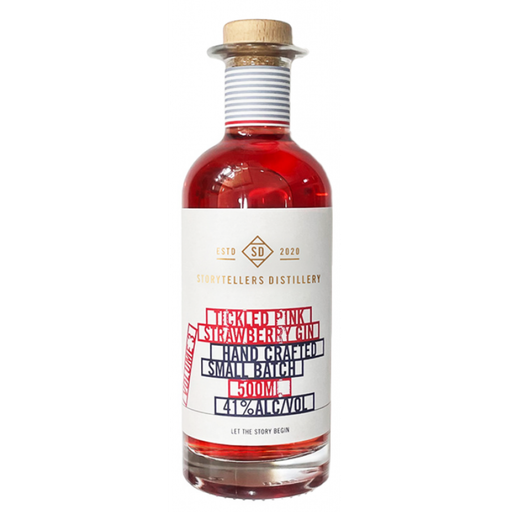 Storytellers Distillery Volume 3 Tickled Pink Strawberry Gin 500ml