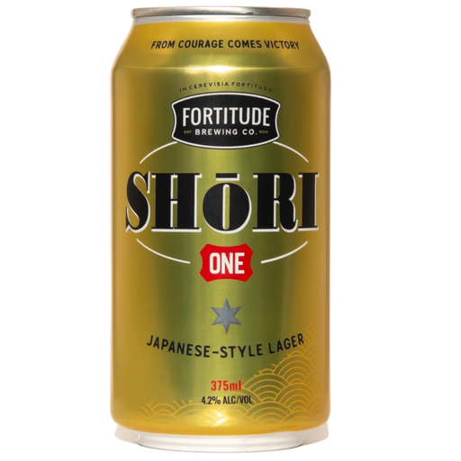 Fortitude Brewing Shori One Japanese Style Lager Ctn 375ml