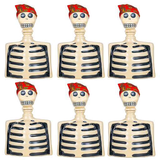 Los Azulejos Skelly Blanco Tequila 750ml