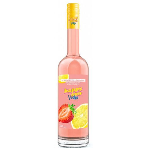 Happy Sun Strawberry Lemonade Vodka 700ml