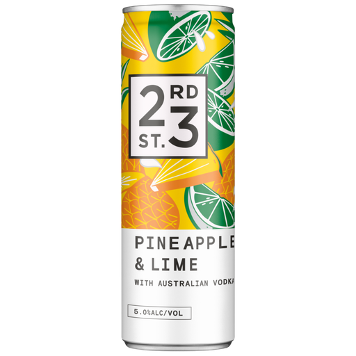 23rd Street Pine Lime Vodka Soda 300ml