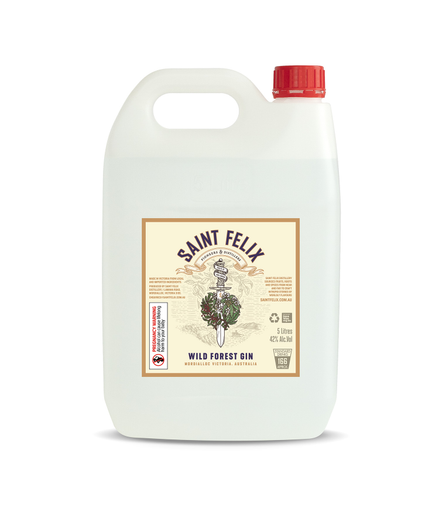 Saint Felix Distillery Wild Forest Gin 5lt