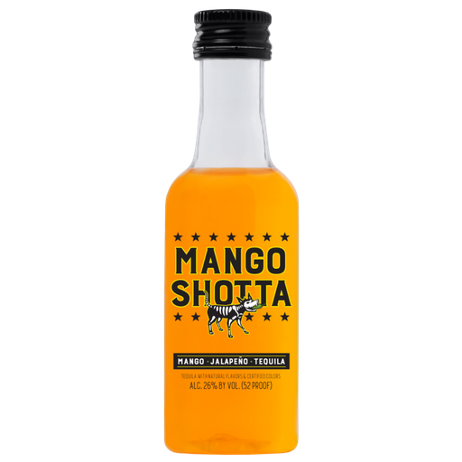 Mango Shotta Tequila 50ml (Unit=Sleeve of 10)