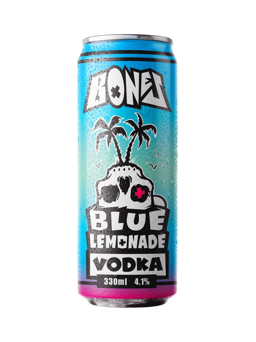 Blackflag Bones Blue Lemonade Vodka 330ml