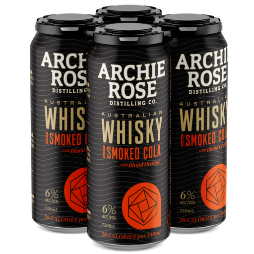 Archie Rose Double Malt Whisky & Smoked Cola 330ml
