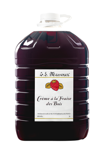 Massenez Fraise Des Bois Wild Strawberry Liqueur 5Lt