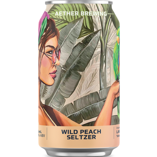 Aether Brewing Peach Seltzer 375ml