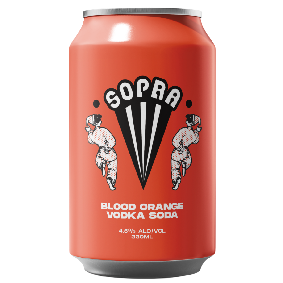 Sopra Blood Orange Vodka Soda 330ml
