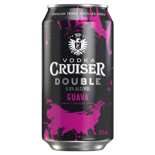 Vodka Cruiser Double Guava 375ml