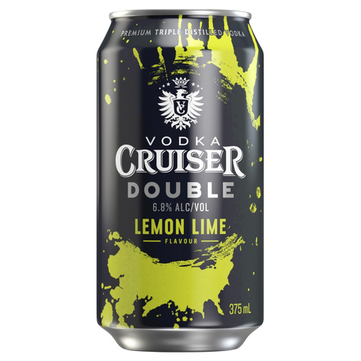 Vodka Cruiser Double Lemon Lime 375ml