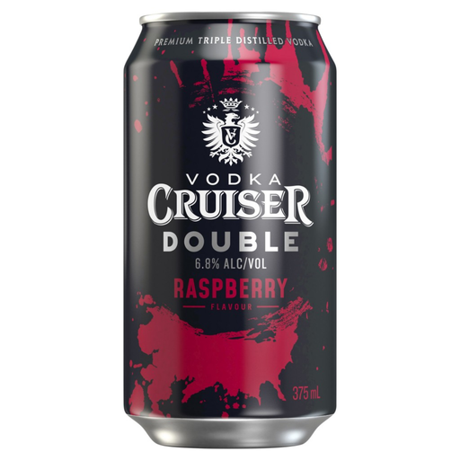 Vodka Cruiser Double Raspberry 375ml