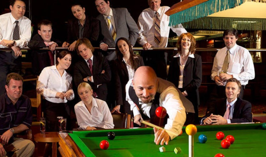 Snooker Team Building Event with Robby Foldvari