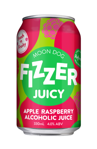 Moon Dog Fizzer Juicy - Apple Raspberry 330ml