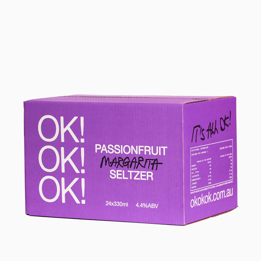 Ok! Passionfruit Margarita Seltzer 330ml