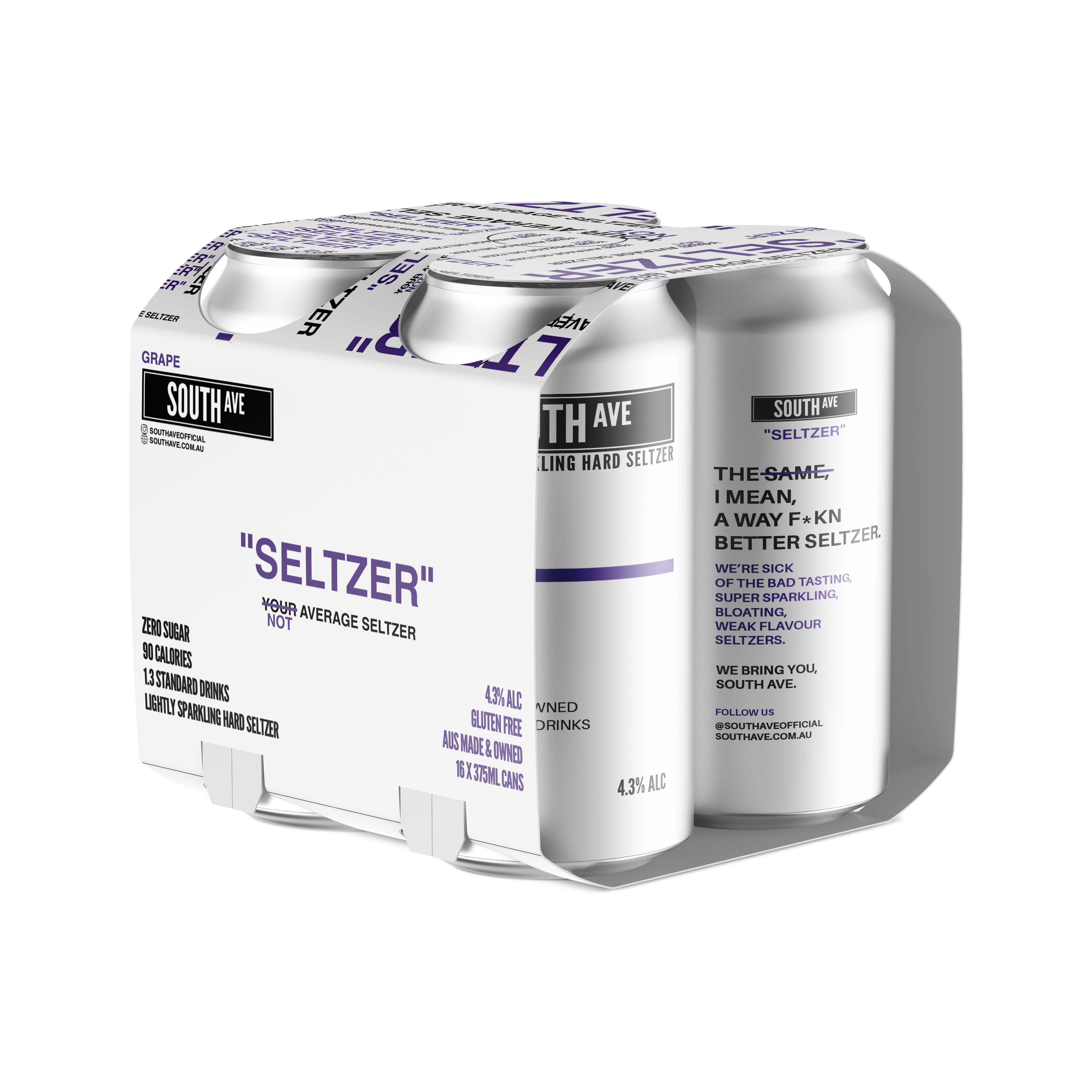 South Ave Grape 'Seltzer' 375ml