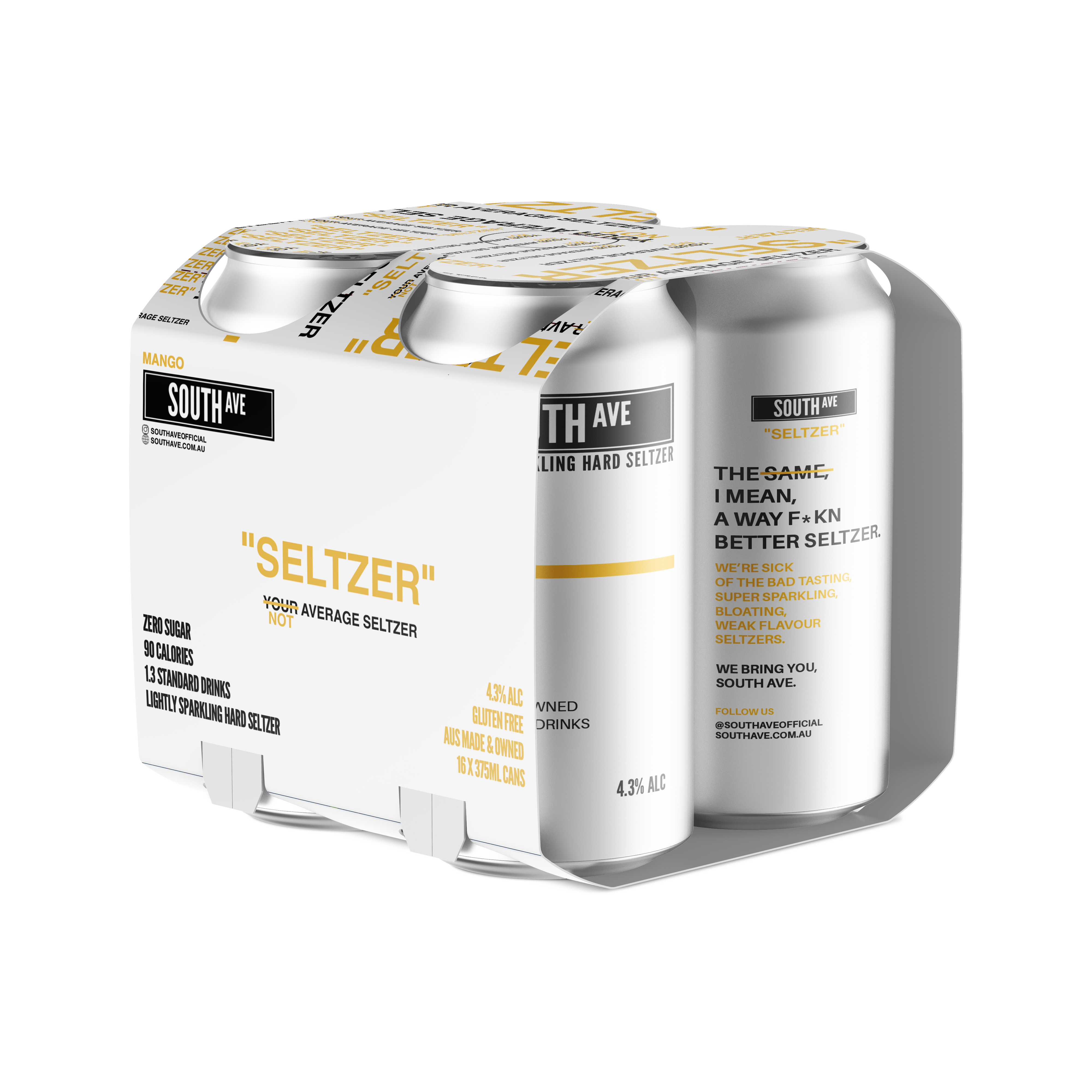 South Ave Mango 'Seltzer' 375ml