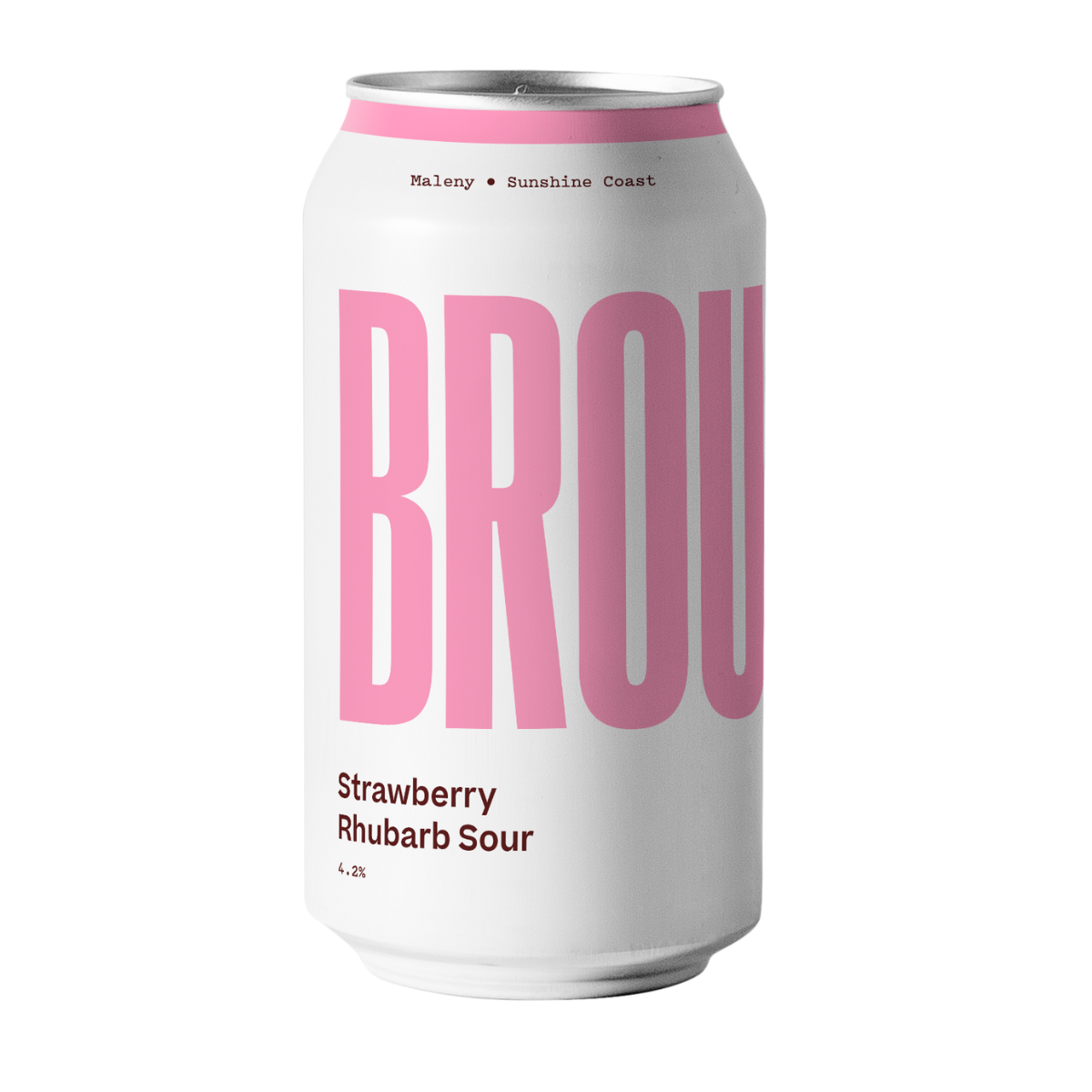 Brouhaha Strawberry Rhubarb Sour 375ml