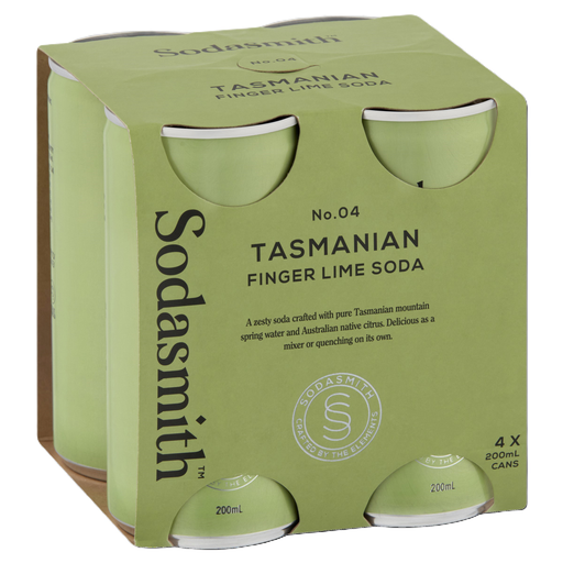 Sodasmith Sodasmith No 04 Finger Lime Soda 200ml