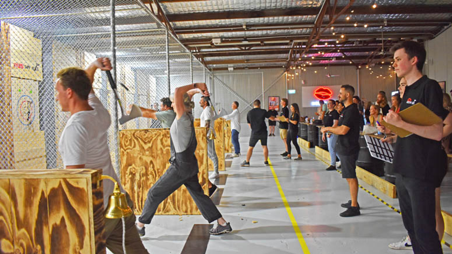 Axe Throwing Experience for 8