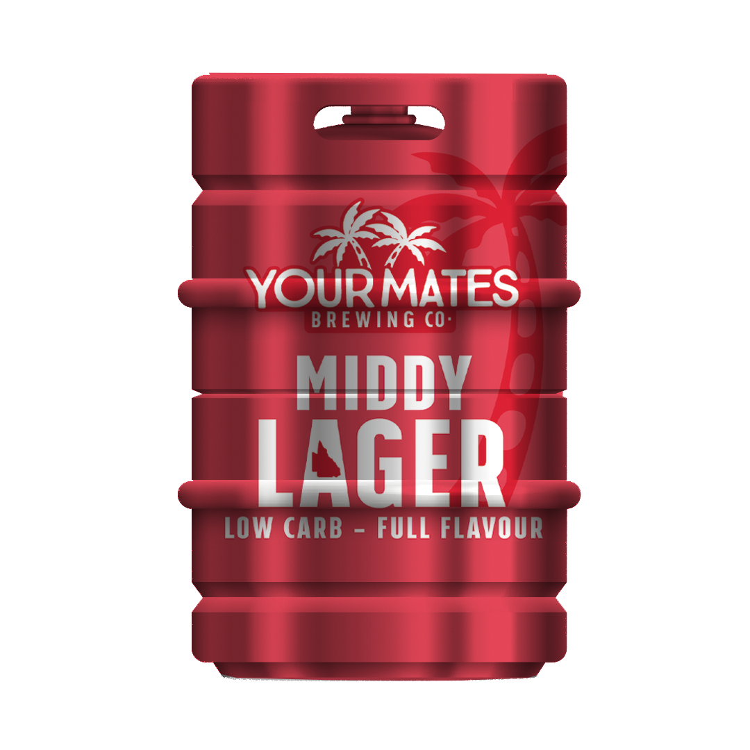 Your Mates Brewing Middy Low Carb 50Lt
