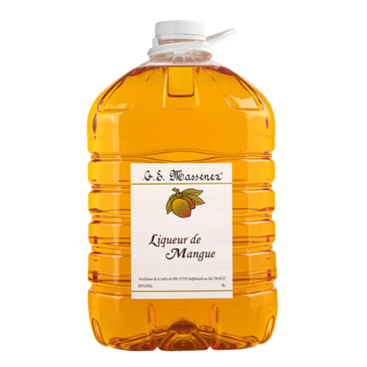 Massenez Mango Mangue Liqueur Bulk 5Lt