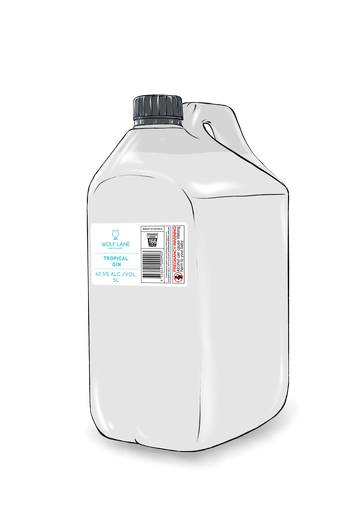 Wolf Lane Tropical Gin 5lt