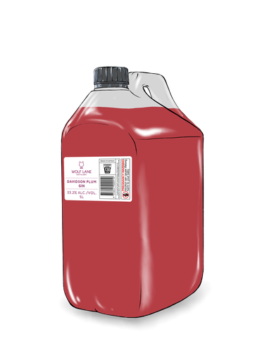Wolf Lane Davidson Plum Gin 5lt