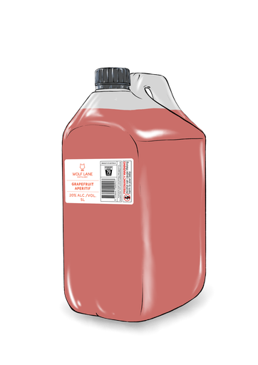 Wolf Lane Grapefruit Aperitif 5lt
