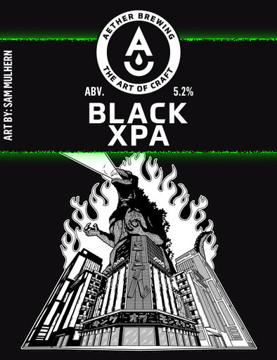 Aether Brewing Black Xpa 30lt