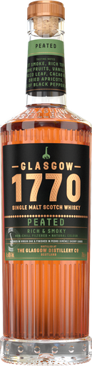 Glasgow 1770 Peated Single Malt Scotch Whisky 700ml 700ml