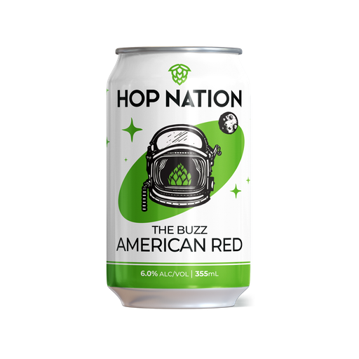 Hop Nation The Buzz Red Ale 355ml