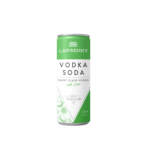 Lawrenny Vodka Soda Lime 250ml