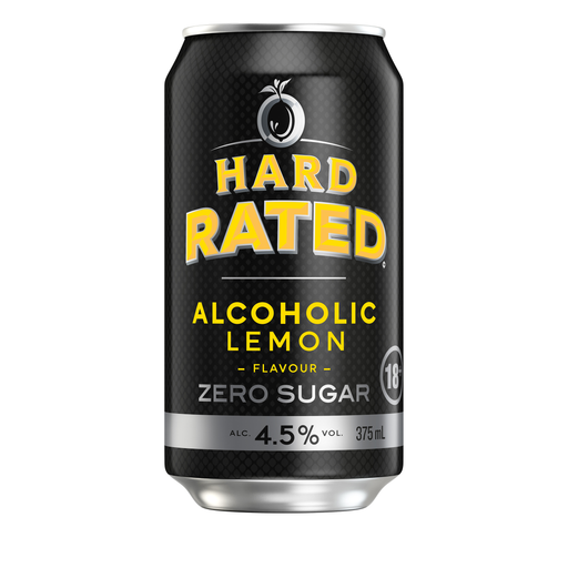 Hard Rated Lemon Zero Sugar 375ml