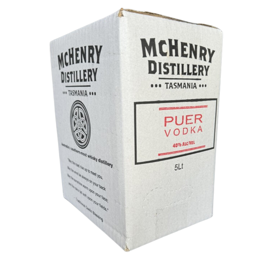 McHenry Distillery Puer Vodka 5lt Made With Our Pure Spring Water Tha
