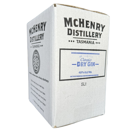 McHenry Distillery Bulk Classic Dry Gin 5lt