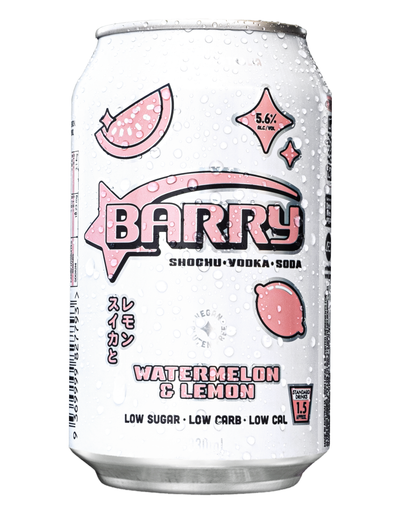 Barry Watermelon & Lemon 330ml
