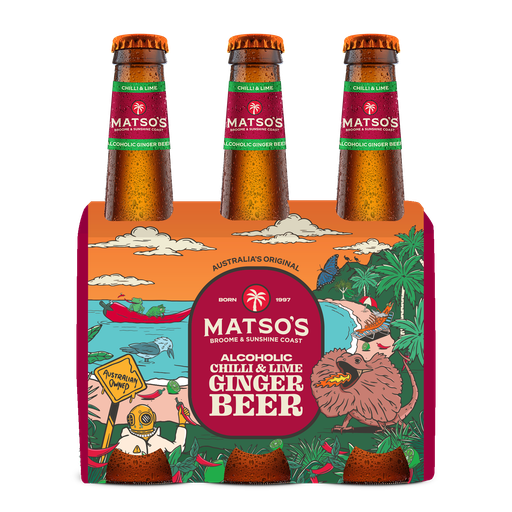 Matsos Ginger Chilli & Lime 330ml