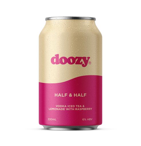 Doozy Half & Half Vodka Iced Tea & Lemonade W/ Rasp 330m