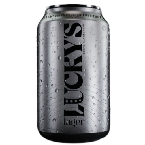 Soapbox Brewing Lucky's Lager 355ml