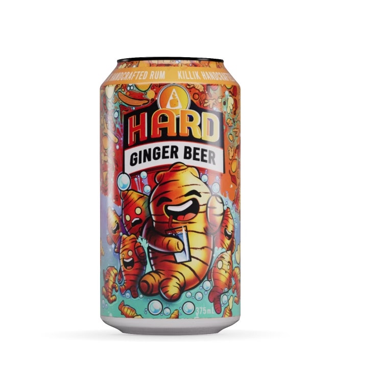 KILLIK RUM Hard Ginger Beer 375ml