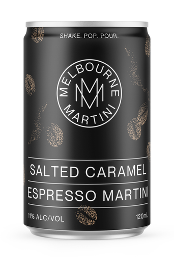 Melbourne Martini Salted Caramel Espresso 120ml Can