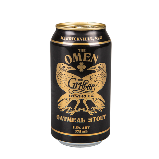 The Grifter Brewing Co Omen Oatmeal Stout 375ml