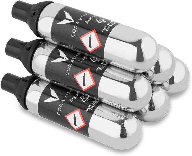 Coravin Still Wine Argon Gas Capsule 6pk 21ml