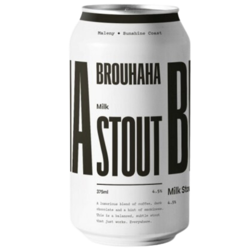 Brouhaha Milk Stout 375ml