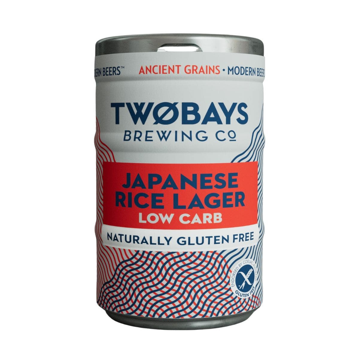 Two Bays Gluten Free Japanese Rice Lager 50Lt