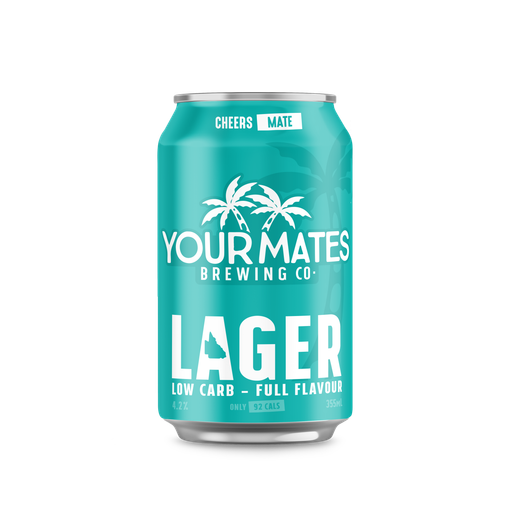 Your Mates Brewing Lager 355ml