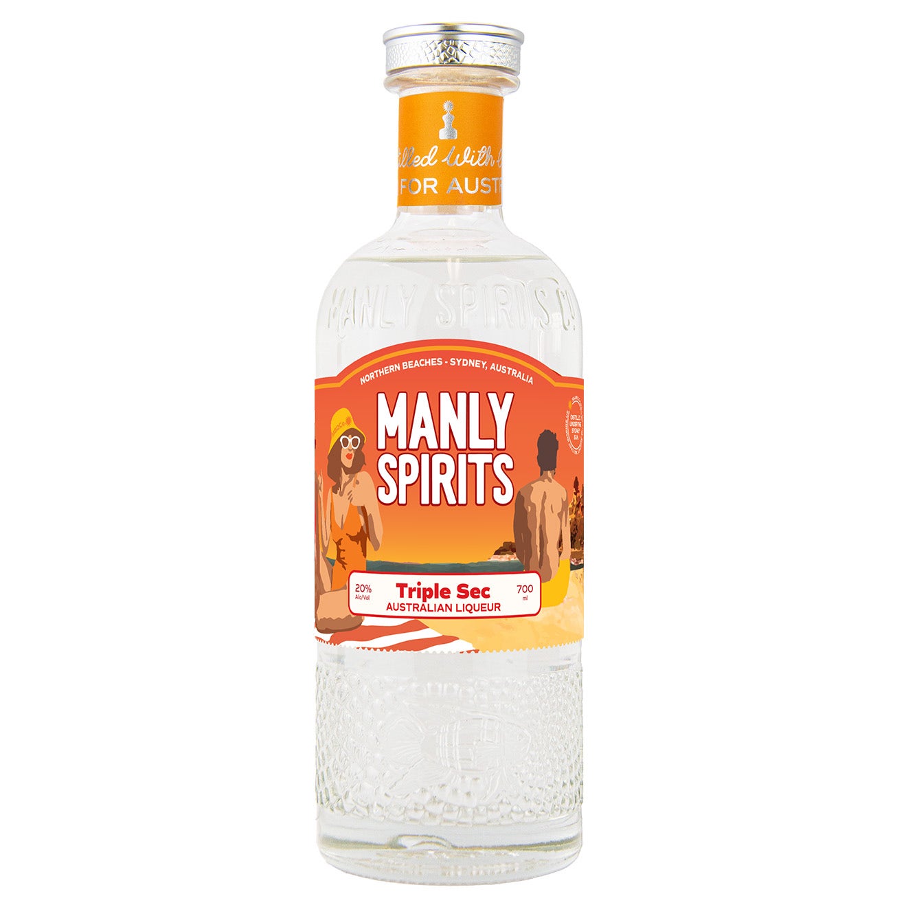 Manly Spirits Mandarin Triple Sec 700ml